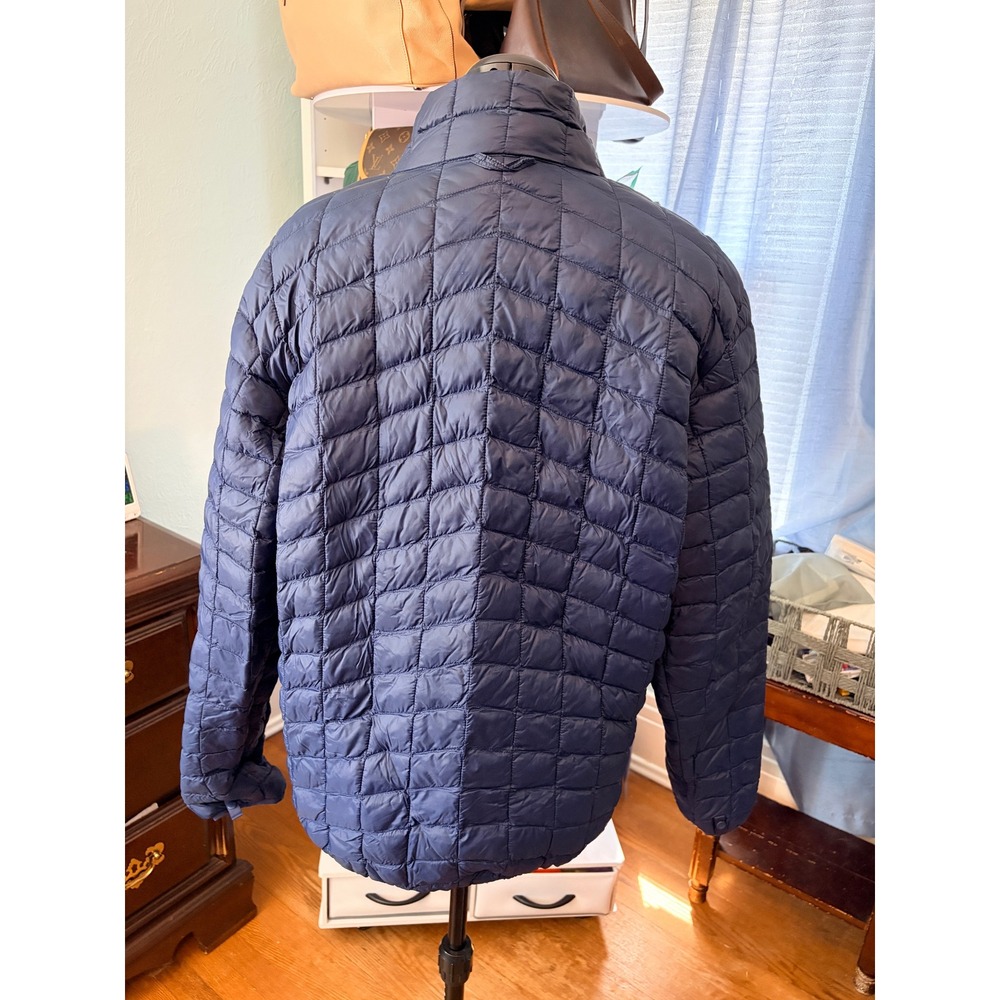 The North Face Thermoball Jacket Large Blue Quilted Puffer Gorpcore - Picture 2 of 16